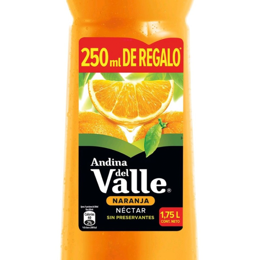 Andina Del Valle Naranja 1,75 lt – Holy Market